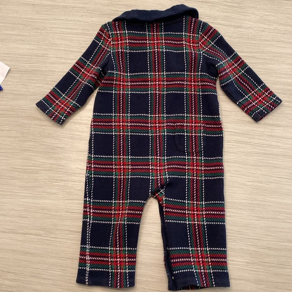 Janie and Jack Baby Shawl Collar One-Piece, Size 6-12 months - Picture 3 of 4